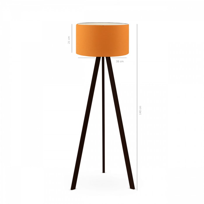 Opviq Lámpara de Pie AYD-2810 Naranja Opviq Lámpara de Pie AYD-2810 Naranja